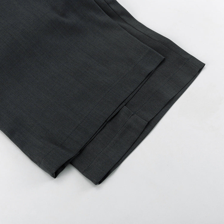 Sleeveless Vest Pullover Top And Loose-fitting Trousers Two-piece Set