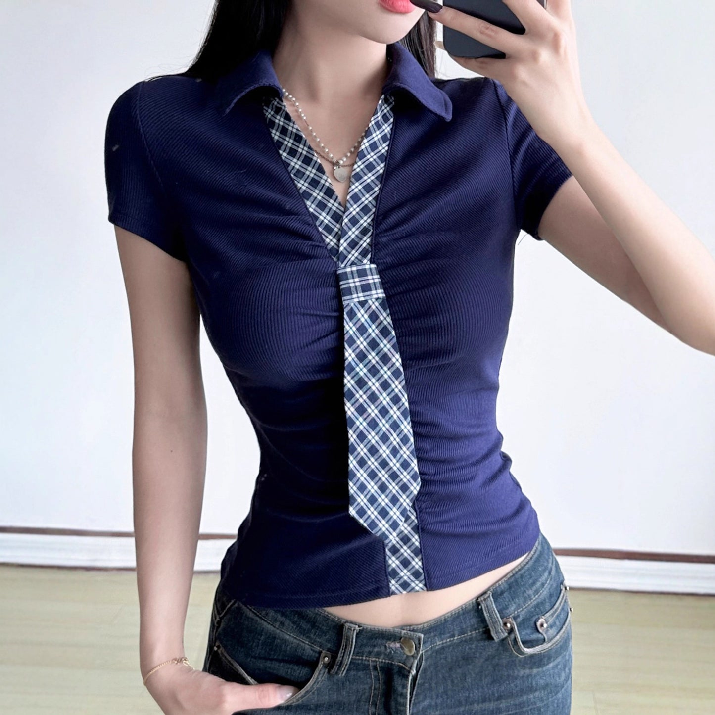 Women's Fashion Short-sleeve Top